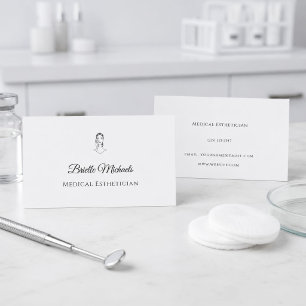 Medische Estheet Minimalistisch Elegant Visitekaartje