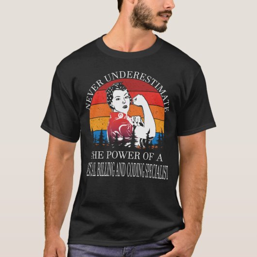 Medische facturering en coderingsduur nooit onders t-shirt (Voorkant)