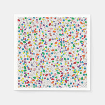 Medische farmacologie pil Capsule servetten