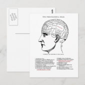 Medische geesteswetenschappen briefkaart (Voorkant / Achterkant)