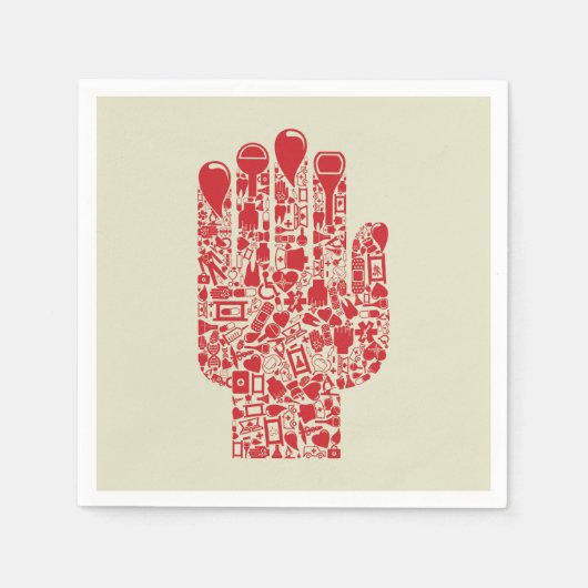 Medische handpapieren servetten (Voorkant)