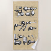 Medische hulpmiddelen voor alchemie strandlaken (Voorkant)