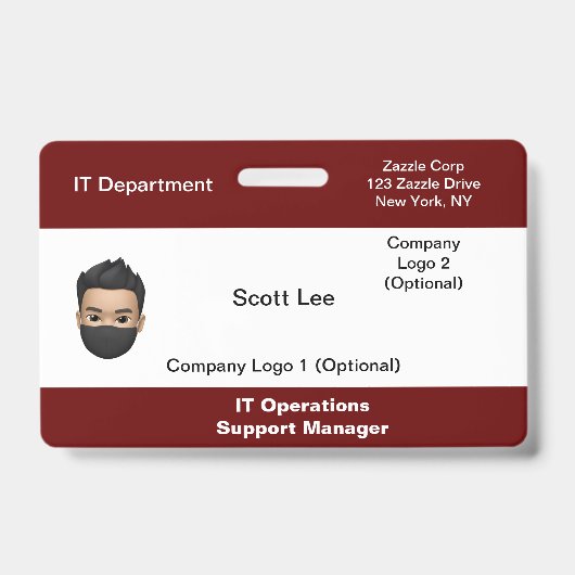 Medische ID-kaart Badge (Front)