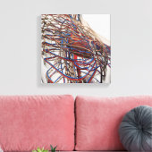 Medische illustratie van de borstslagaders van het canvas afdruk (Insitu (Woonkamer))