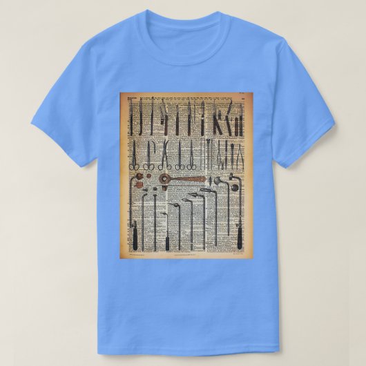 medische instrumenten t-shirt (Design voorkant)