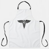 Medische kaducus schort (Voorkant)