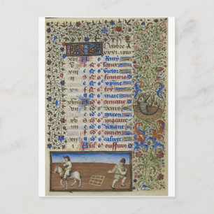 Medische kalender: Oktober Briefkaart