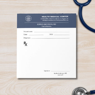 Medische Kliniek Doktersrecept Notitieblok