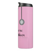 Medische kruiden Eenvormig roze Thermosbeker (Geroteerd rechts)