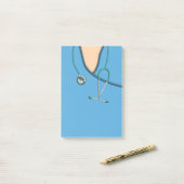 Medische kruiden post-it® notes (Op bureau)