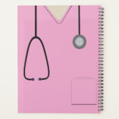Medische kruiden Zuster Doctor Roze Planner (Achterkant)