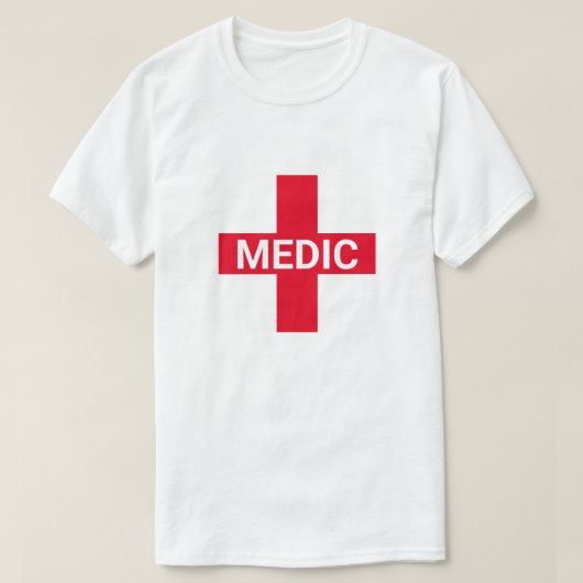 Medische kruising t-shirt (Design voorkant)