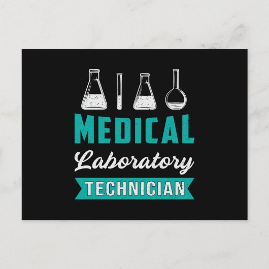 Medische Laboratoriumtechnicus Wetenschap Laborato Briefkaart (Voorkant)