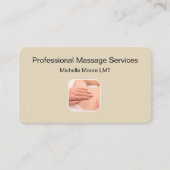Medische massage visitekaartje (Voorkant)