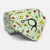Medische nieuwigheid stropdas (Opgerold)