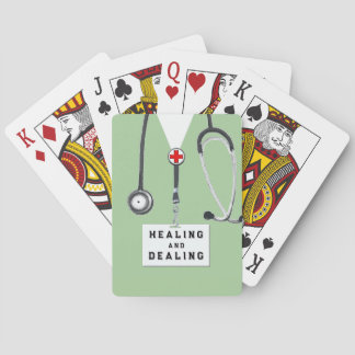 Medische Nieuwigheidscadeauspeelkaarten Pokerkaarten