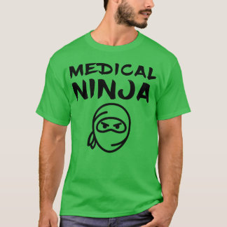 Medische Ninja Grappige Toekomst Nieuwe Dokter Med T-shirt