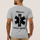 Medische nooddiensten t-shirt (Achterkant)