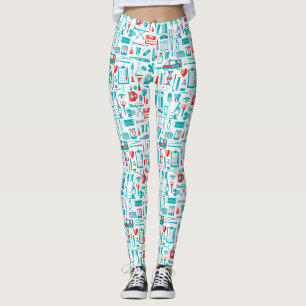 Medische patroon leggings