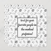 Medische Pattern Kaart (Voorkant / Achterkant)