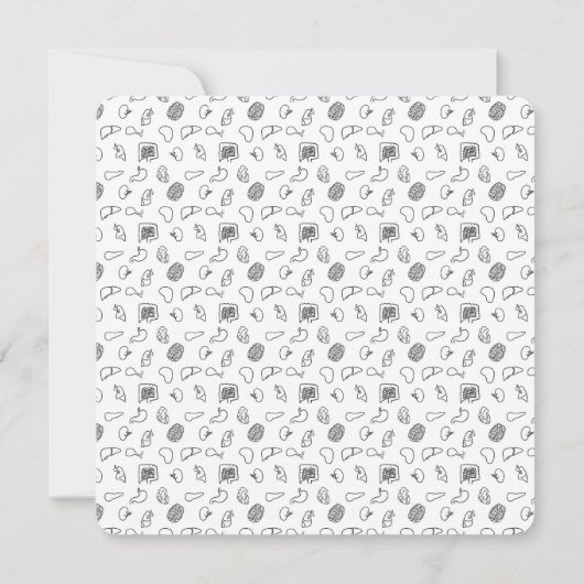 Medische Pattern Kaart (Achterkant)