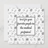 Medische Pattern Kaart (Voorkant)