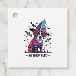 Medische Paws en Haunting Howls Een Spooky Verplee Bedankjes Labels