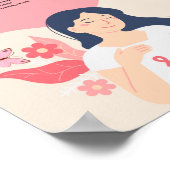 Medische poster voor borstkankerscreening (Hoek)