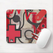 Medische professionals muismat (Met muis)