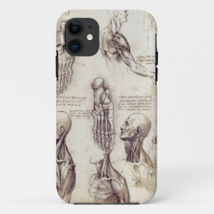 Medische schetsen van Leonardo Da Vinci, lichaamsd iPhone 11 Hoesje