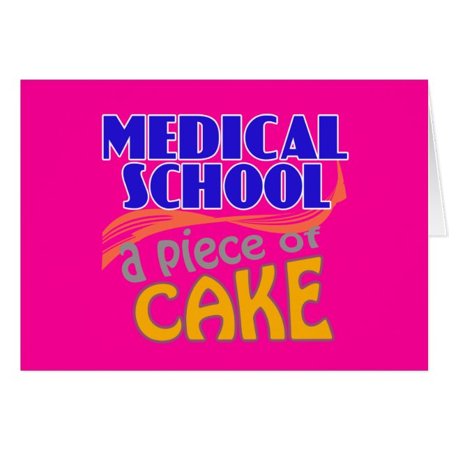 Medische school - Cake-stuk (Voorkant Horizontaal)