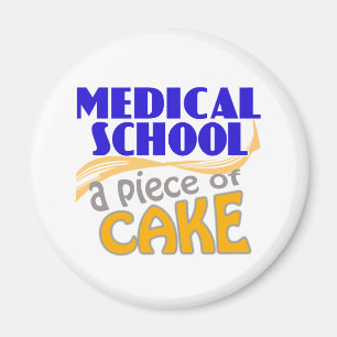 Medische school - Cake-stuk Magneet