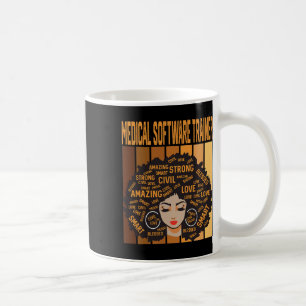 Medische softwaretrainer Power Black History Mo Koffiemok