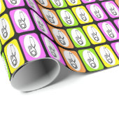 Medische Stethoscoop Gift Wrap Citrus Cadeaupapier (Rol Hoek)