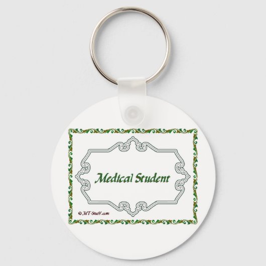 Medische student - Classy Sleutelhanger (Voorkant)