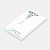 Medische symbolen medische receptie post-it® notes (Schuin)