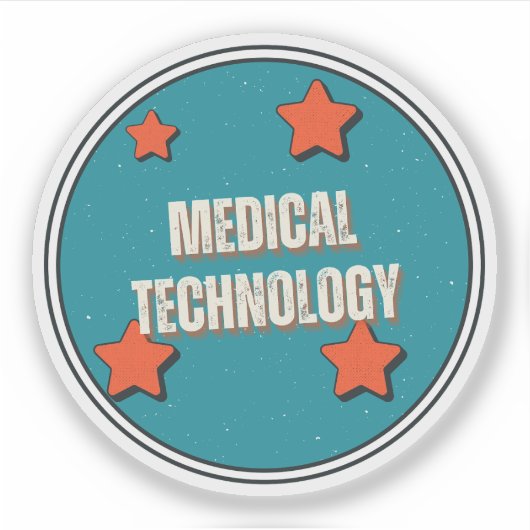 medische technologie sticker (Voorkant)