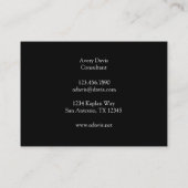  medische tekenspieren visitekaartje (Achterkant)