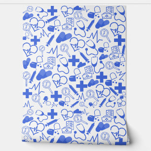 Medische Thema Peel en Stick Healthcare Decor Behang
