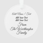 Medische versiering ornament (achterkant)