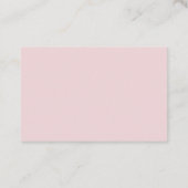 Medische Visitekaartjes voor vrouwen (Achterkant)