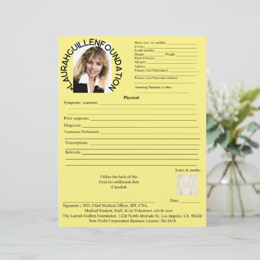 Medische vorm (Staand voorkant)