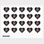 Medische vulling hart sticker (Vel)
