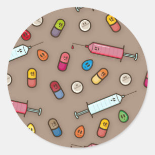 Medische waanzin stickers