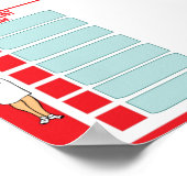 Medische werklijst poster (Hoek)