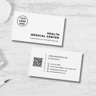 Medische Zorg Kliniek Dokter Professioneel Visitekaartje