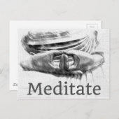 Meditaat Briefkaart (Voorkant / Achterkant)