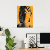 Meditate Zen Poster (Thuiskantoor)