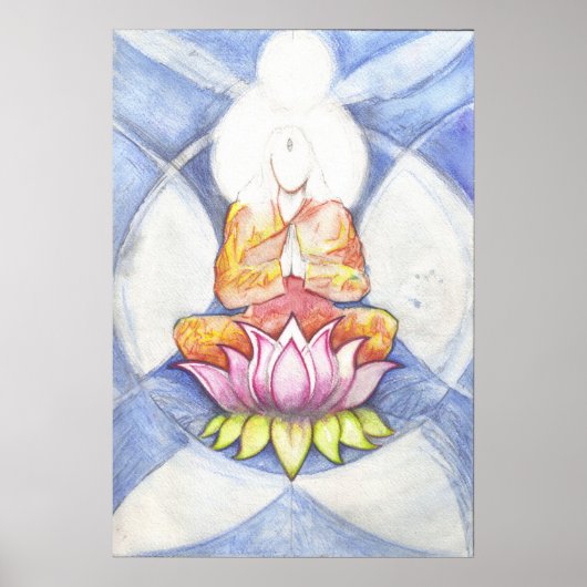 Meditatie afdrukken poster (Voorkant)