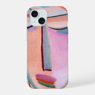 Meditatie Alexej von Jawlensky Figuratieve Kunst iPhone 15 Hoesje